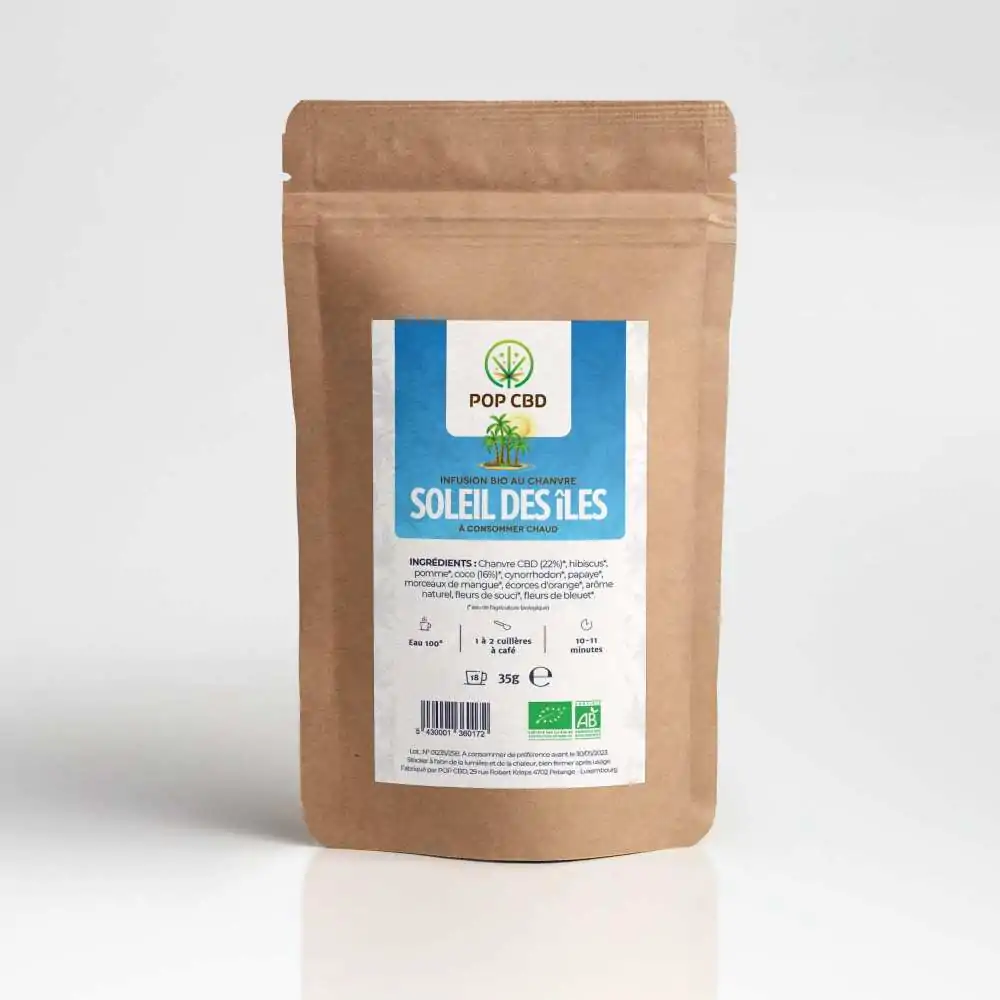 Infusion au chanvre - POP CBD Infusion au chanvre - POP CBD