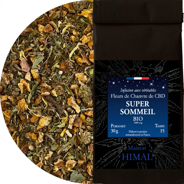 Infusion Chanvre CBD Super Sommeil