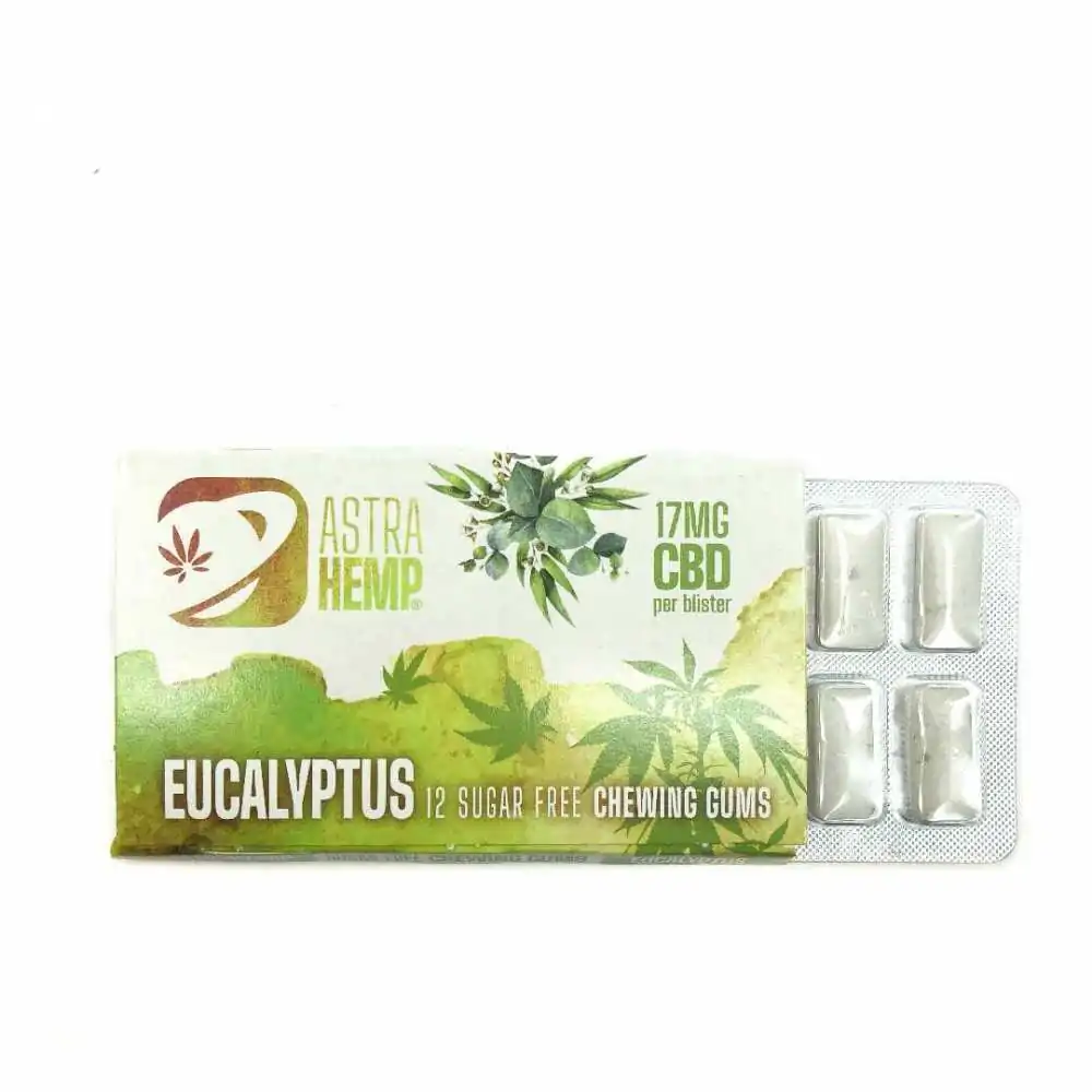 Chewing-gum CBD Eucalyptus 17mg