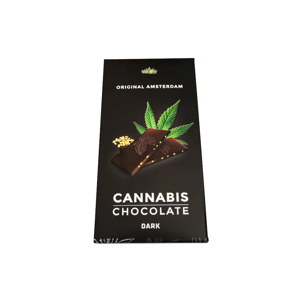 Chocolat noir avec graines de chanvre