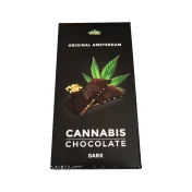 Chocolat noir avec graines de chanvre
