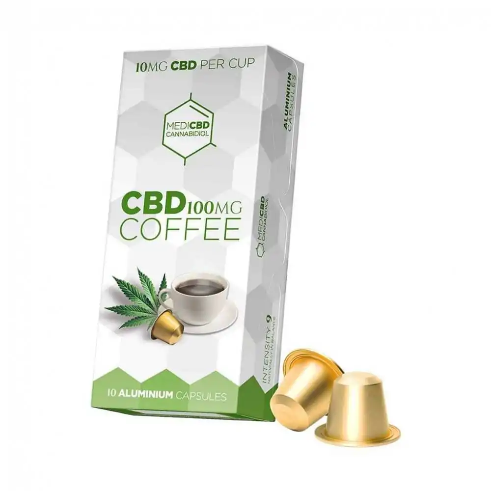 Café MediCBD au CBD 10 mg boîte de 10 capsules