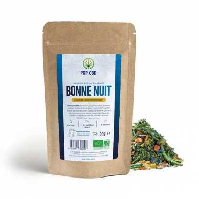 Infusion chanvre BONNE NUIT Pop CBD