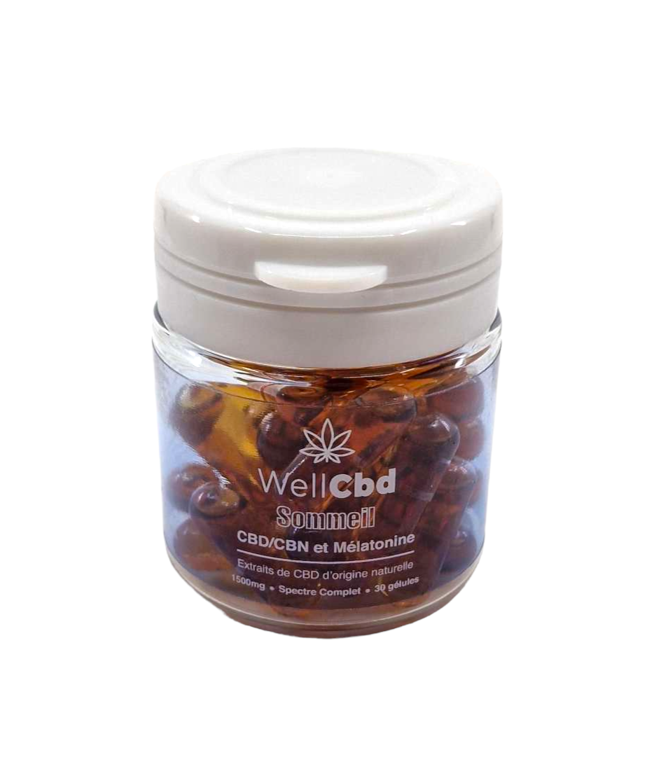 Gélule CBD sommeil | WELL CBD