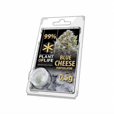 Cristaux de CBD arômatisés Blue Cheese 99% pur 500mg