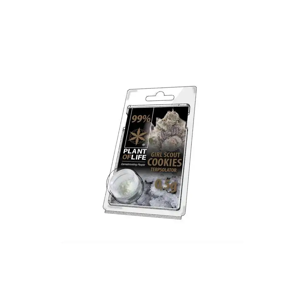 Cristaux de CBD arômatisés Girl-Scout Cookies 99% pur 500mg