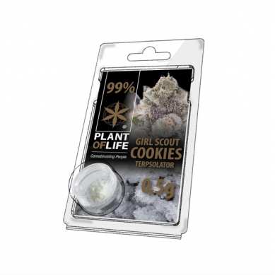 Cristaux de CBD arômatisés Girl-Scout Cookies 99% pur 500mg