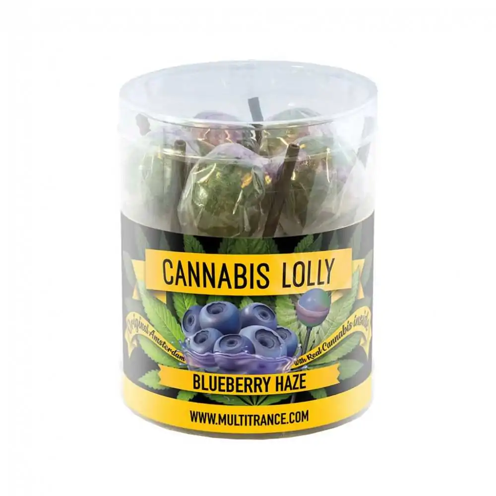 Sucette au cannabis, myrtille | MULTITRANCE