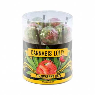 Sucette au cannabis, fraise | MULTITRANCE boîte