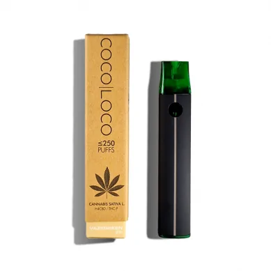 Puff sans nicotine THCP, coco loco - VAZEGREEN