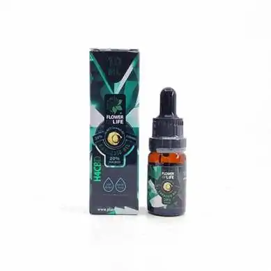 emballage et flacon d'huile de H4CBD 20%