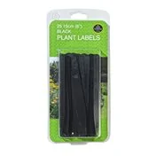 Étiquettes pour Plantes Noires 15cm lot de 25