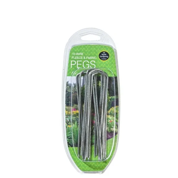 Pinces en tissu et molleton lot de 10