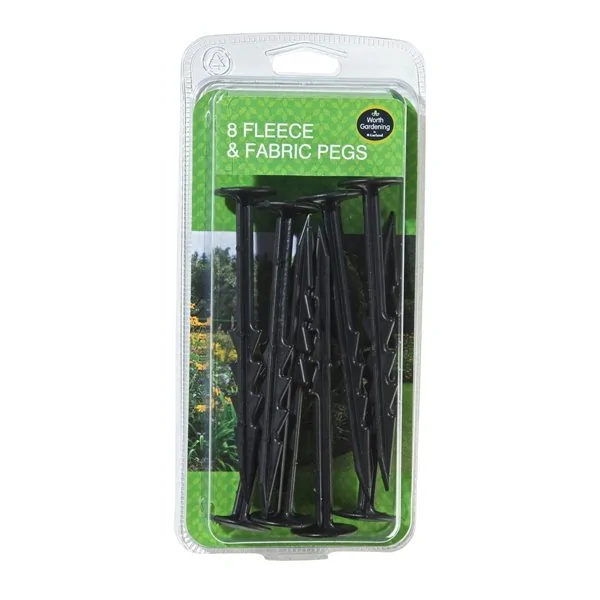 Pinces pour molleton et tissu lot de 8