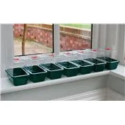 Lot de 3 Mini serres propagator High Dome