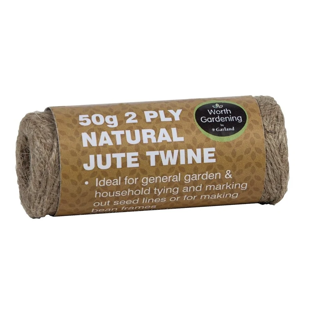 Ficelle de Jute Naturelle 2 Plis 50g: Polyvalente et Écologique - Idéale  pour le Jardinage