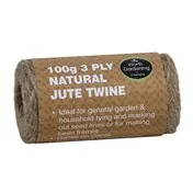 3 plis de ficelle de jute naturelle 100g