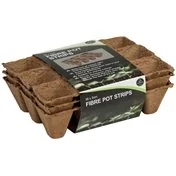 Pack de 36 pots fibre biodégradables 5 cm