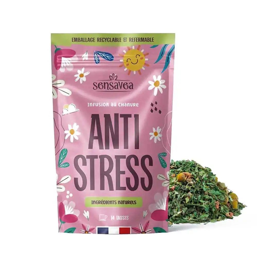 Tisane CBD bio ANTI STRESS | SENSAVEA