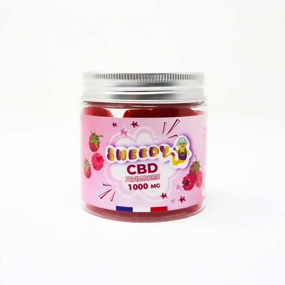 Gummies CBD Framboise SWEEDY