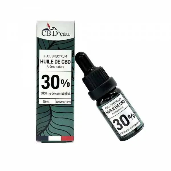 Huile CBD 30% full spectrum CBD'EAU