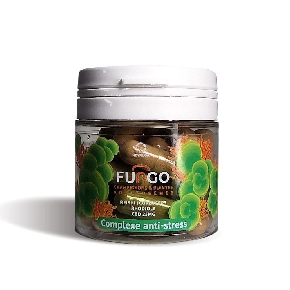 Gélules CBD Complexe Anti-Stress Fungo