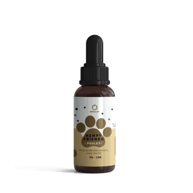 Huile CBD animaux, 3% poulet | NOVALOA