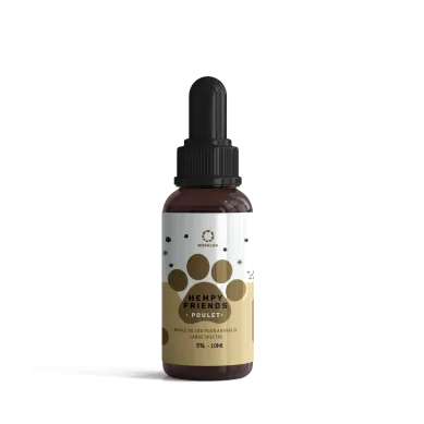 Huile CBD animaux, 5% poulet | NOVALOA