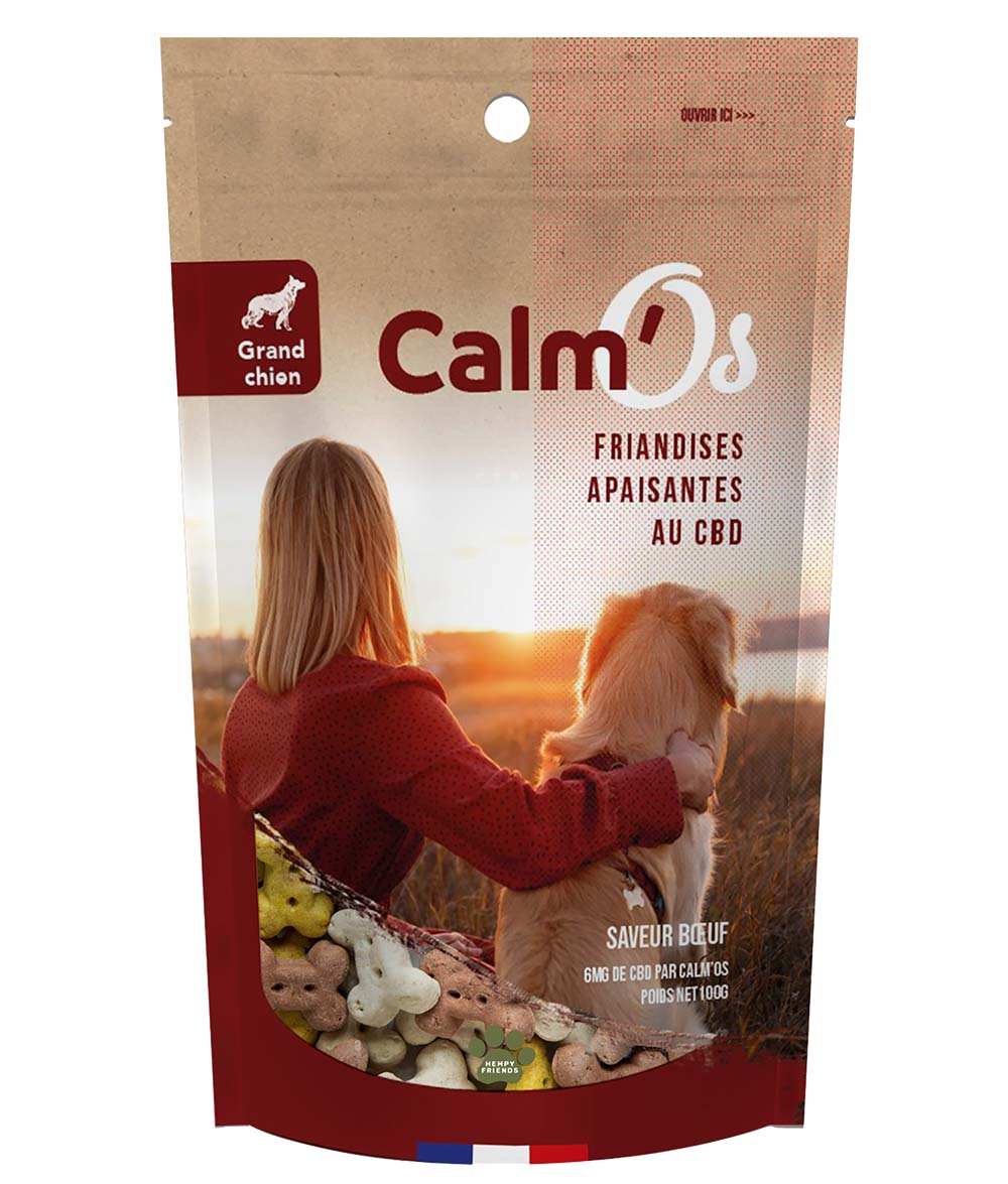 Friandise CBD chien grand | CALM'OS NOVALOA