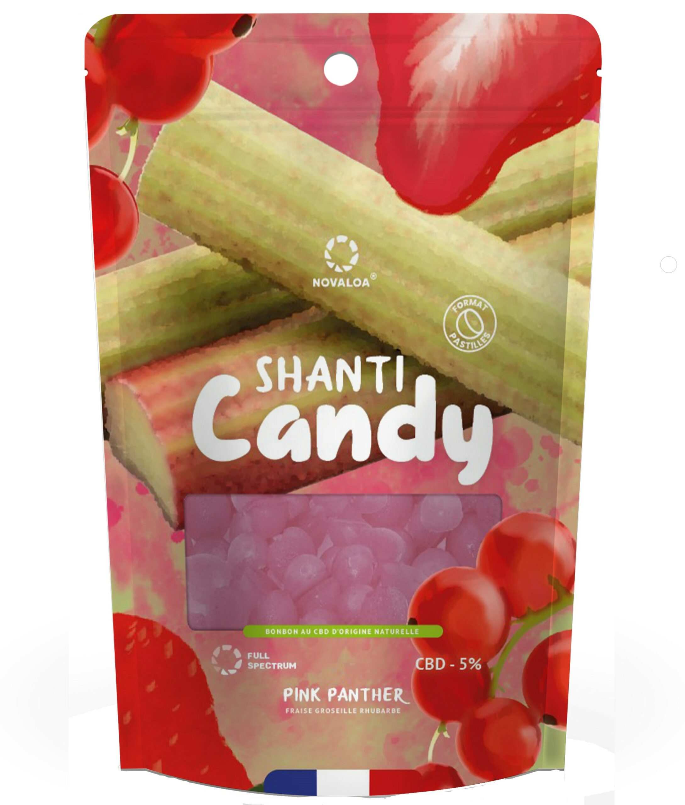 Bonbon CBD pink panther | NOVALOA