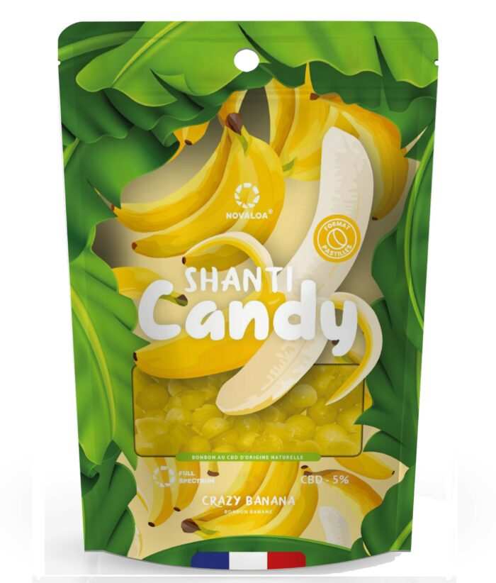 Bonbon CBD banane | NOVALOA