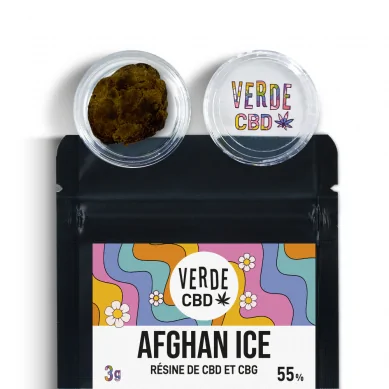 Résine CBD/CBG AFGHAN ICE 3GR