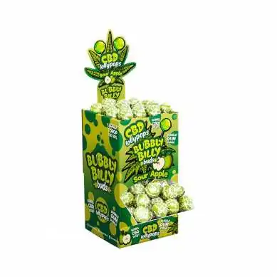 sucette cbd pomme pack distributeur