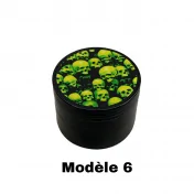 Grinder 50mm green skulls | FARO