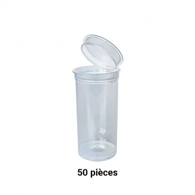 lot de 50 pots POP transparent