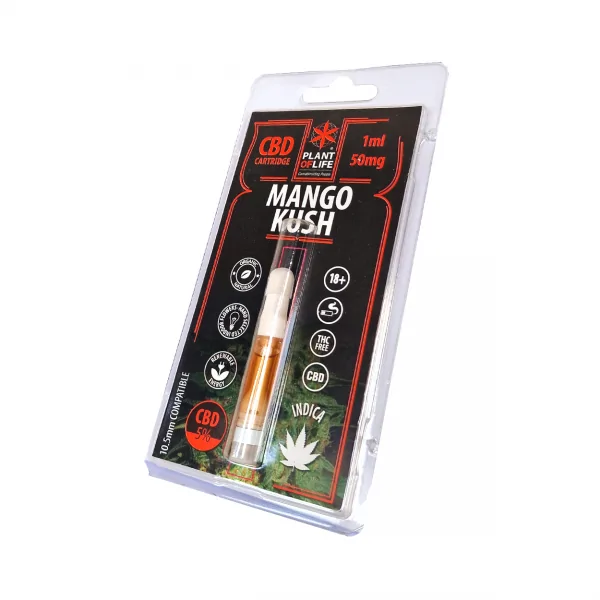 Cartouche e-liquide CBD Mango Kush