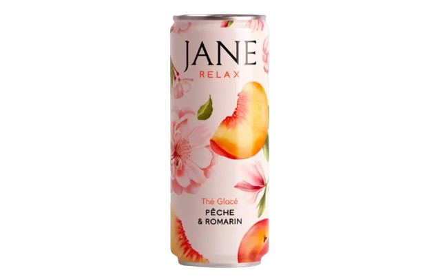 Thé CBD pêche romarin bio | JANE