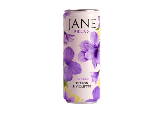 Thé CBD violette citron bio | JANE