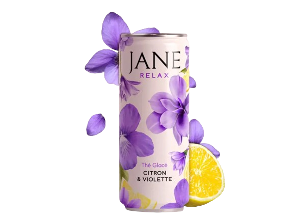 Thé CBD violette citron bio | JANE