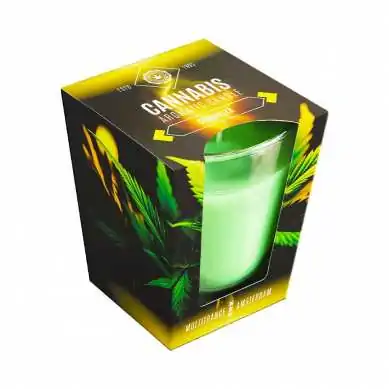 Bougie parfumée au Cannabis Citronella