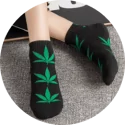 Chaussettes Feuilles de Cannabis