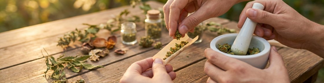 Composition et fabrication d'un pre-roll CBD avec fleurs de chanvre