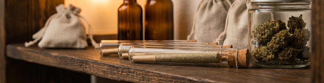 Conservation d'un pre-roll CBD dans son tube hermétique