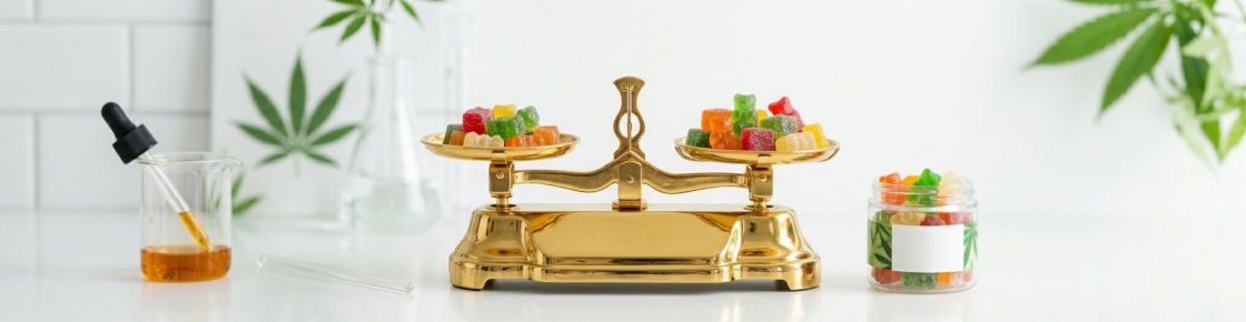 Dosage des gummies THC, repères de consommation pour débutants et réguliers