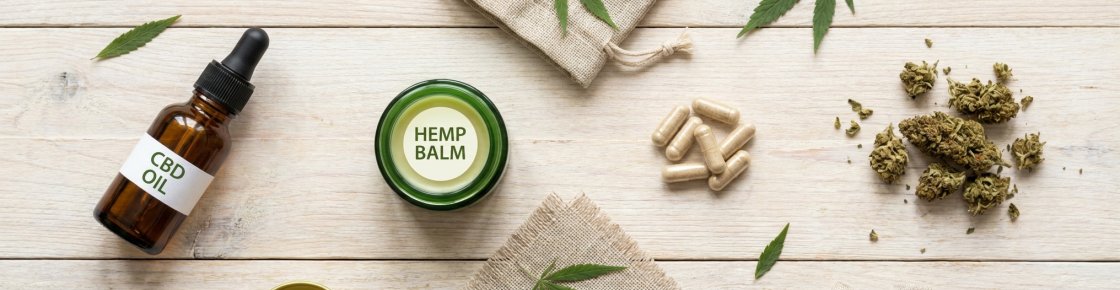 Différentes formes de CBD pour sportifs : huile, crème, gélules et fleurs