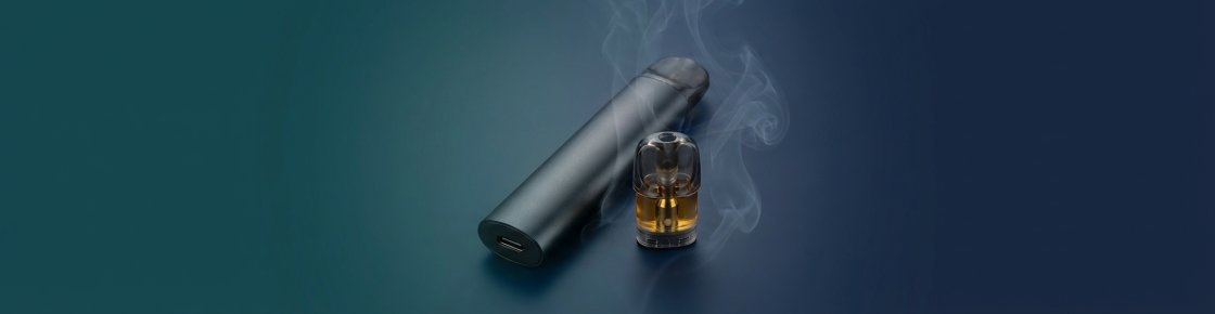 Puff rechargeable avec cartouche et port USB-C