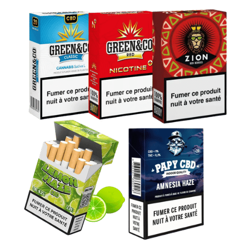 Cigarettes CBD Papy CBD pack cartouche