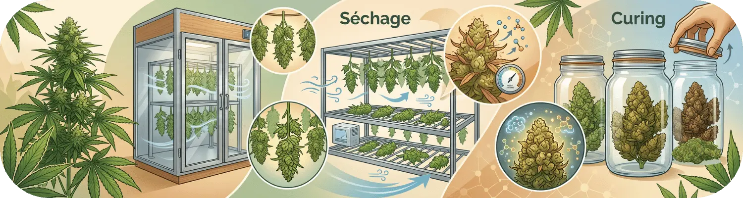 Curing et séchage Curing et séchage