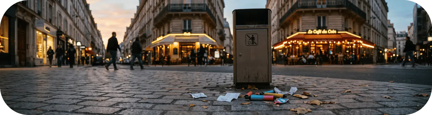 Puff jetable interdite en France depuis février 2025 Puff jetable interdite en France depuis février 2025
