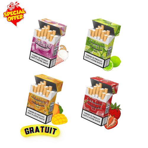 Cigarettes CBD Zion pack cartouche